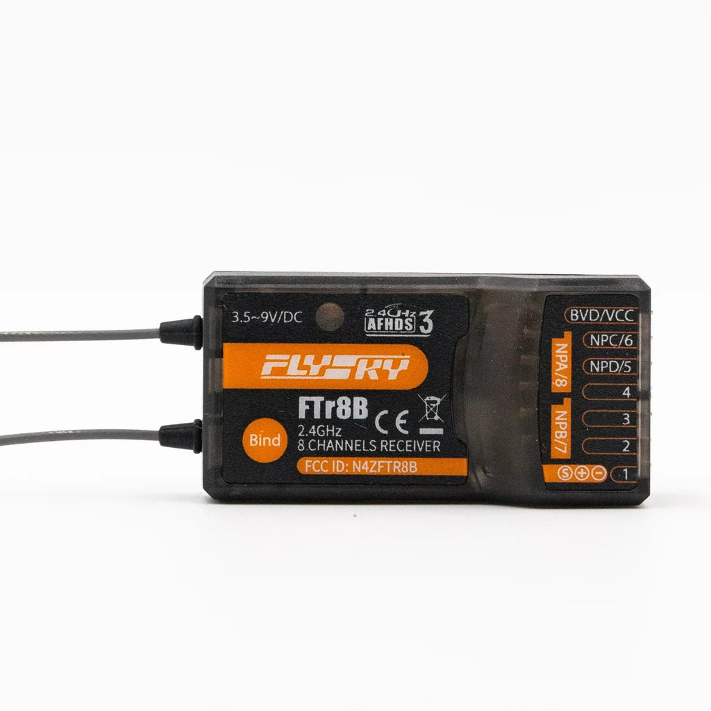 with Glider for Output NB4 Wing FTr8B Helicopter RC Receiver Airplane Modules Fixed Dual PL18 8CH AFHDS3 PWMPPMi.BUSS.BUS Drone RF Transmitters Engineering Vehicle Compatible 2.4GHz