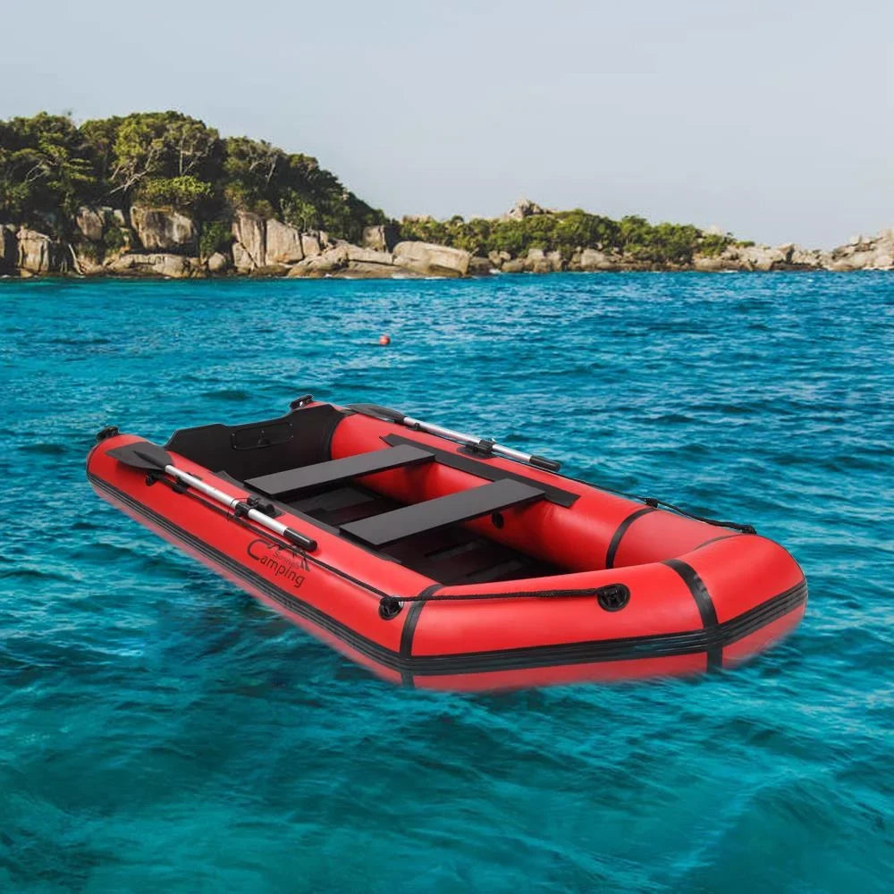 Boat PVC Inflatable Campingsurvivals Fishing 10ft Assault Red