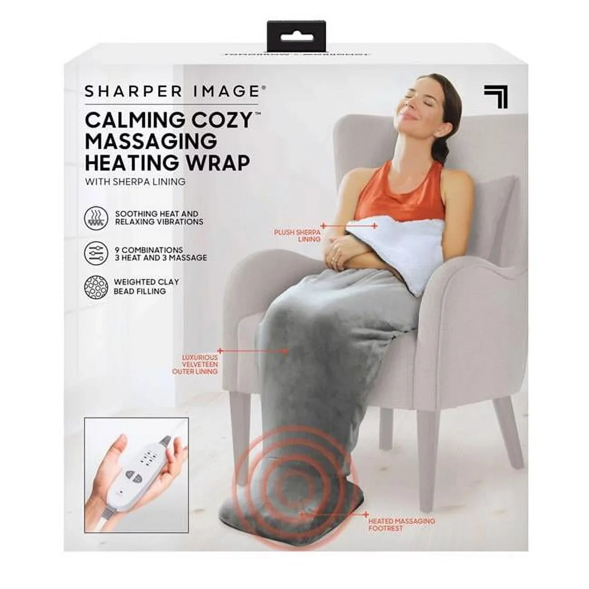 Cozy Heat Image Therapeutic Calming Sharper Wrap Massaging