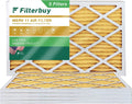 Air (5-Pack) Filters Pleated HVAC 12x20x1 MERV Filterbuy Furnace 11 AC