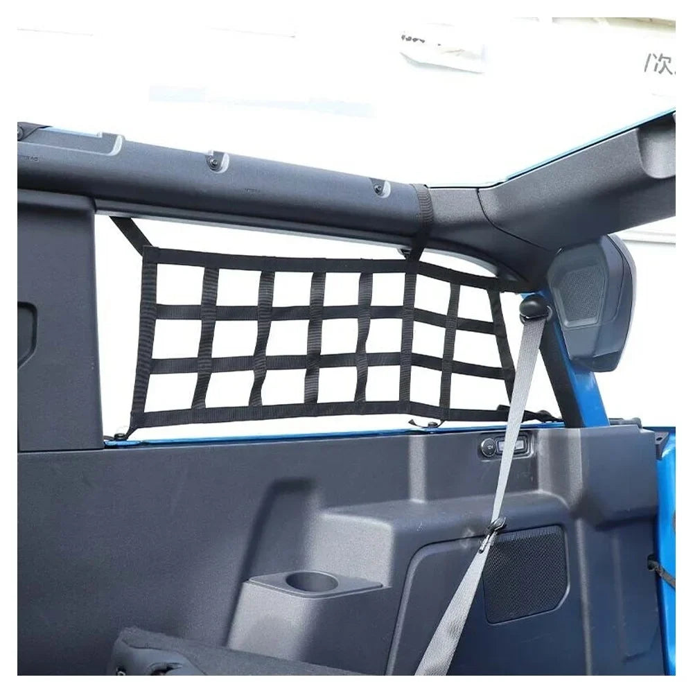 Net Teledu Mesh Side 2x Door Restraint Cargo 21+2 Protective Rear Trunk