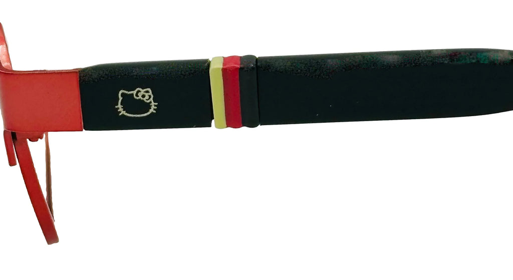 Metal Kitty Red Rectangle Hello Frame. 1 49mm 280. Eyewear Kids