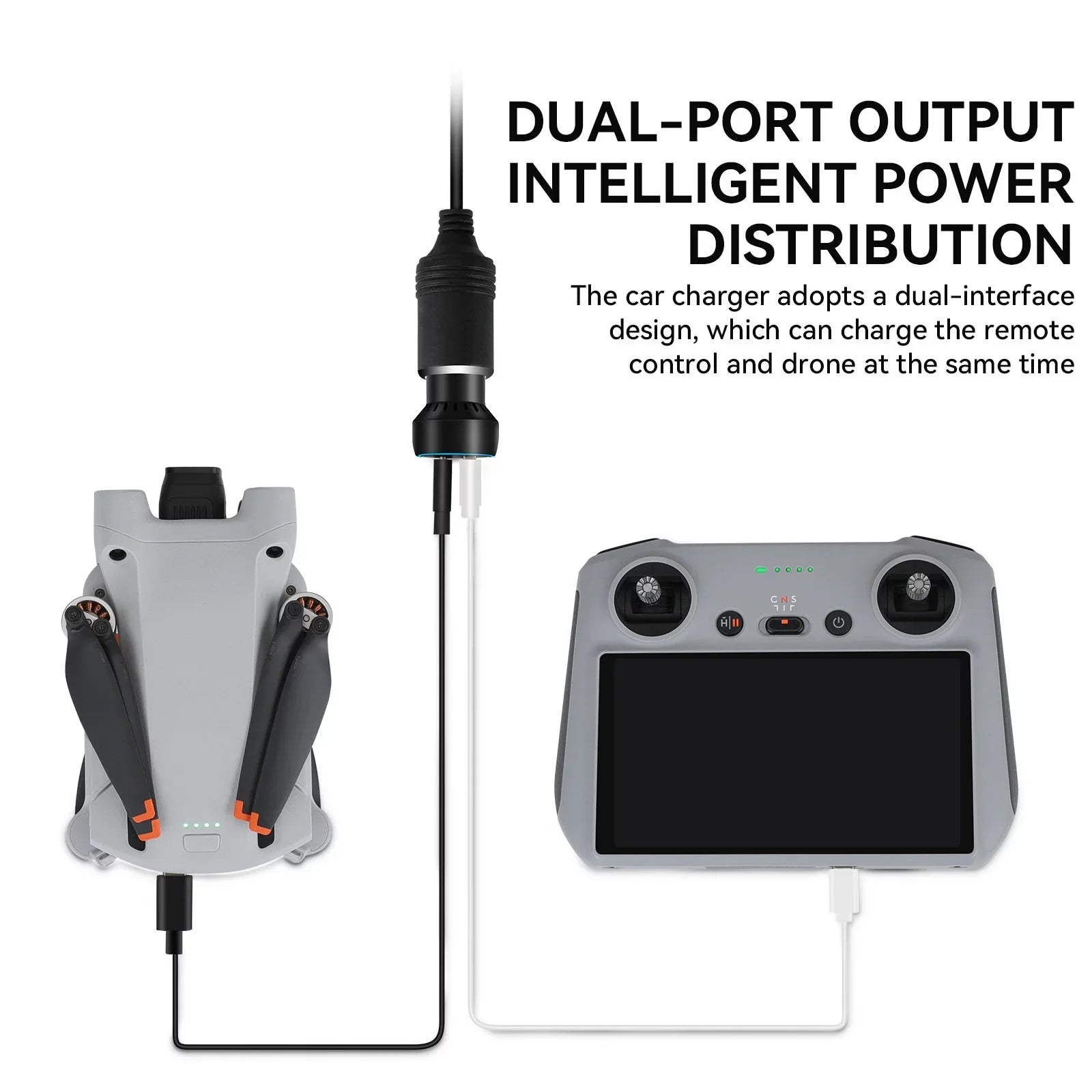 QC3.0 Pro Car Super Adapter 2/Mini DJI Mini Charging Fast Charger PD 3 USB-C for