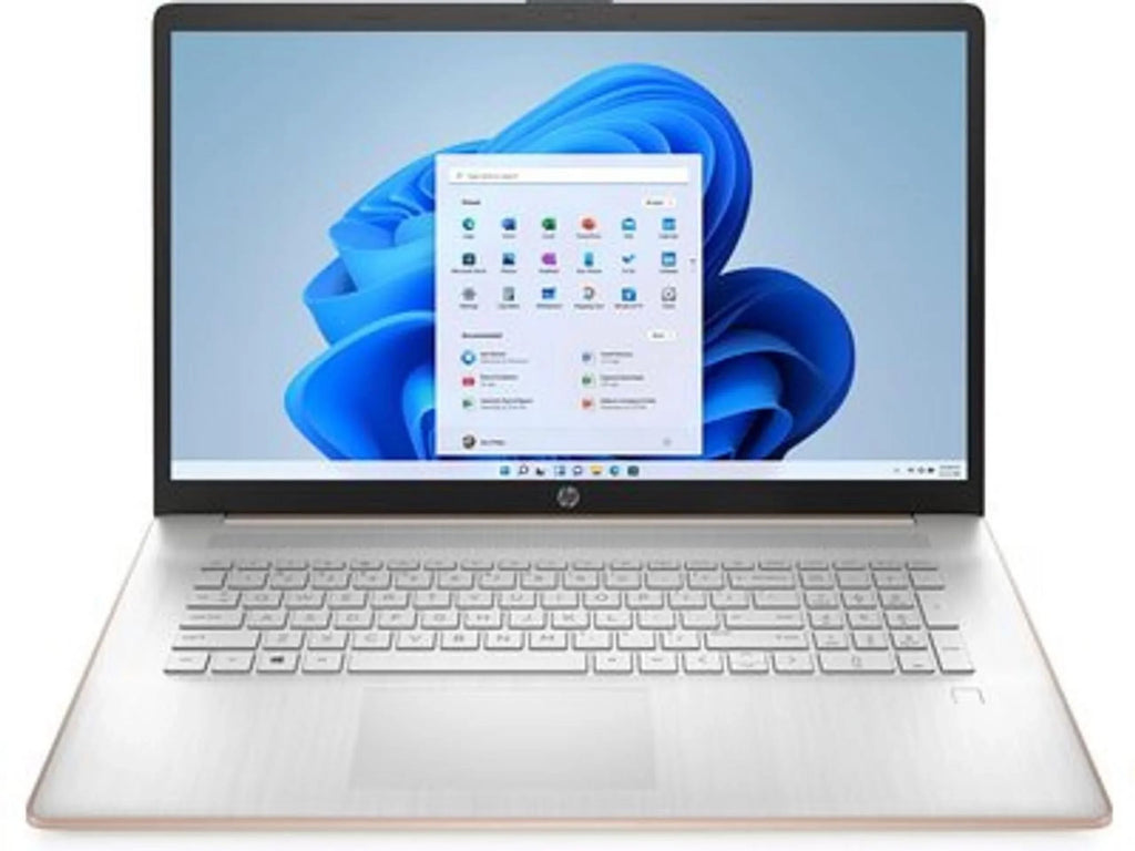 RAM, i3-1125G4, 12GB Silver, 512GB 17.3\" HP Pale HD+, Home, 17-cn0207ds SSD, Refurbished Intel Core Touchscreen, Windows 17-cn0000, Rose Intel UHD Graphics, 11 - Gold/Natural