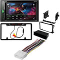 Car Suzuki for Kit/in-Dash 2001-2002 DIN Media 6.2" Double Touchscreen Bluetooth/Backup AM/FM Pioneer AVH-241EX Bundle Receiver XL-7 Digital with W/ KIT4886 Stereo Camera/Installation DVD/CD