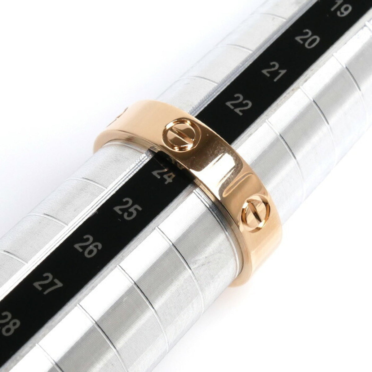 Love 64 Ring Pink Gold K18PG B4084864 7.0g CARTIER Size 23.5 Men's Pre-Owned (Good)