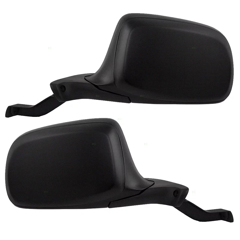 and for Manual Driver F350 Pickup Type 1992-1996 Side Mirrors Passenger View F250 Truck Replacement F150 Paddle