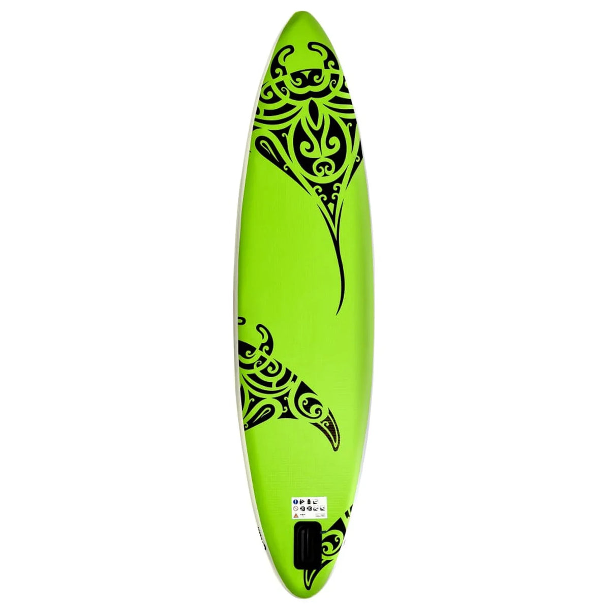 Inflatable Set 120.1"x29.9"x5.9" Green Paddleboard Walmeck