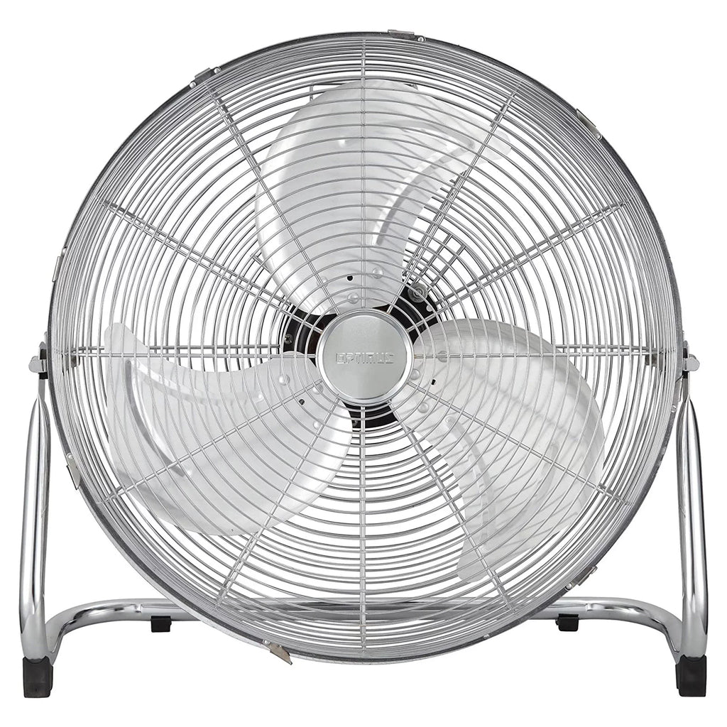 Fan, 12 Heavy 3 Industrial Aluminum Duty F-4122 Inch Chrome Optimus Speed