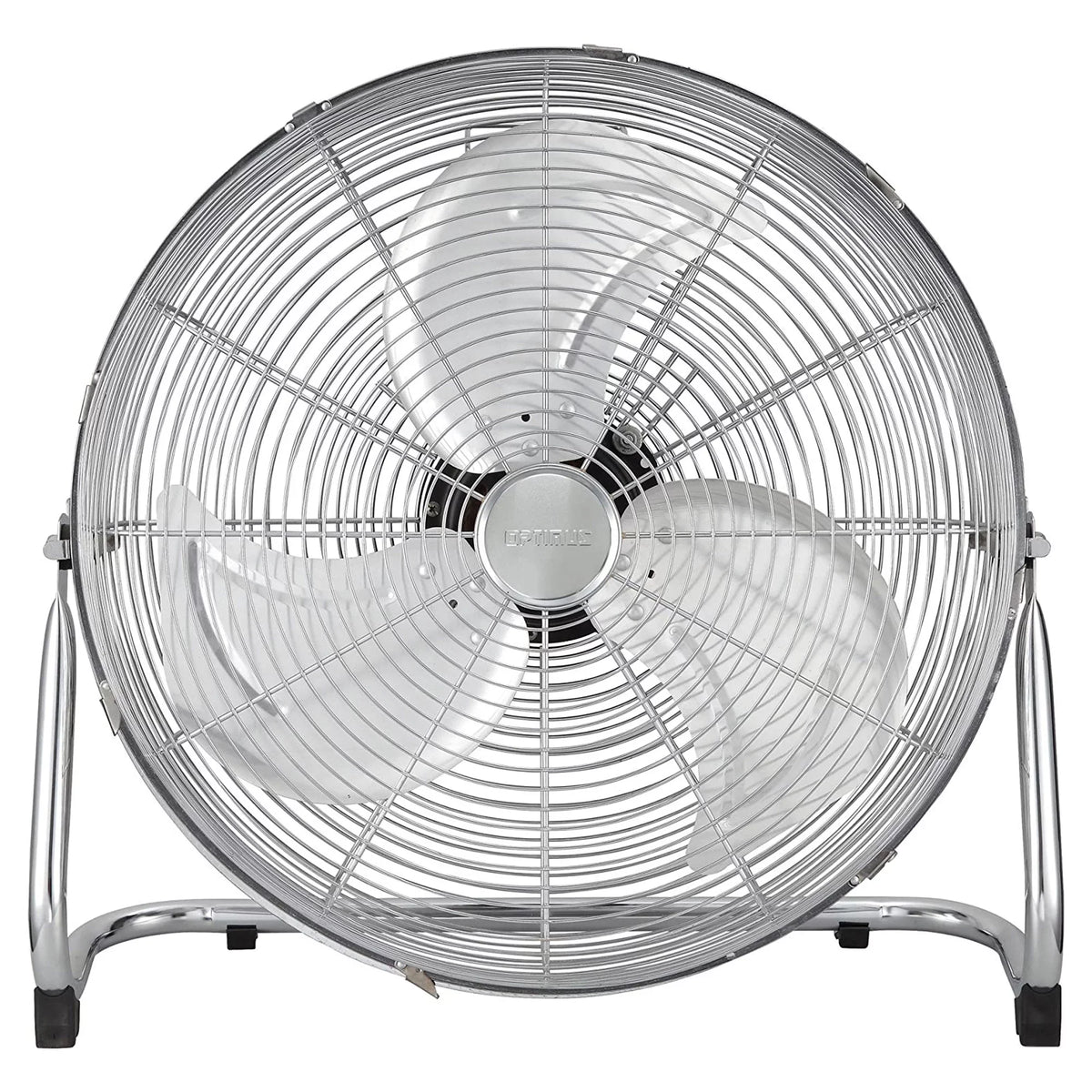 Fan, 12 Heavy 3 Industrial Aluminum Duty F-4122 Inch Chrome Optimus Speed