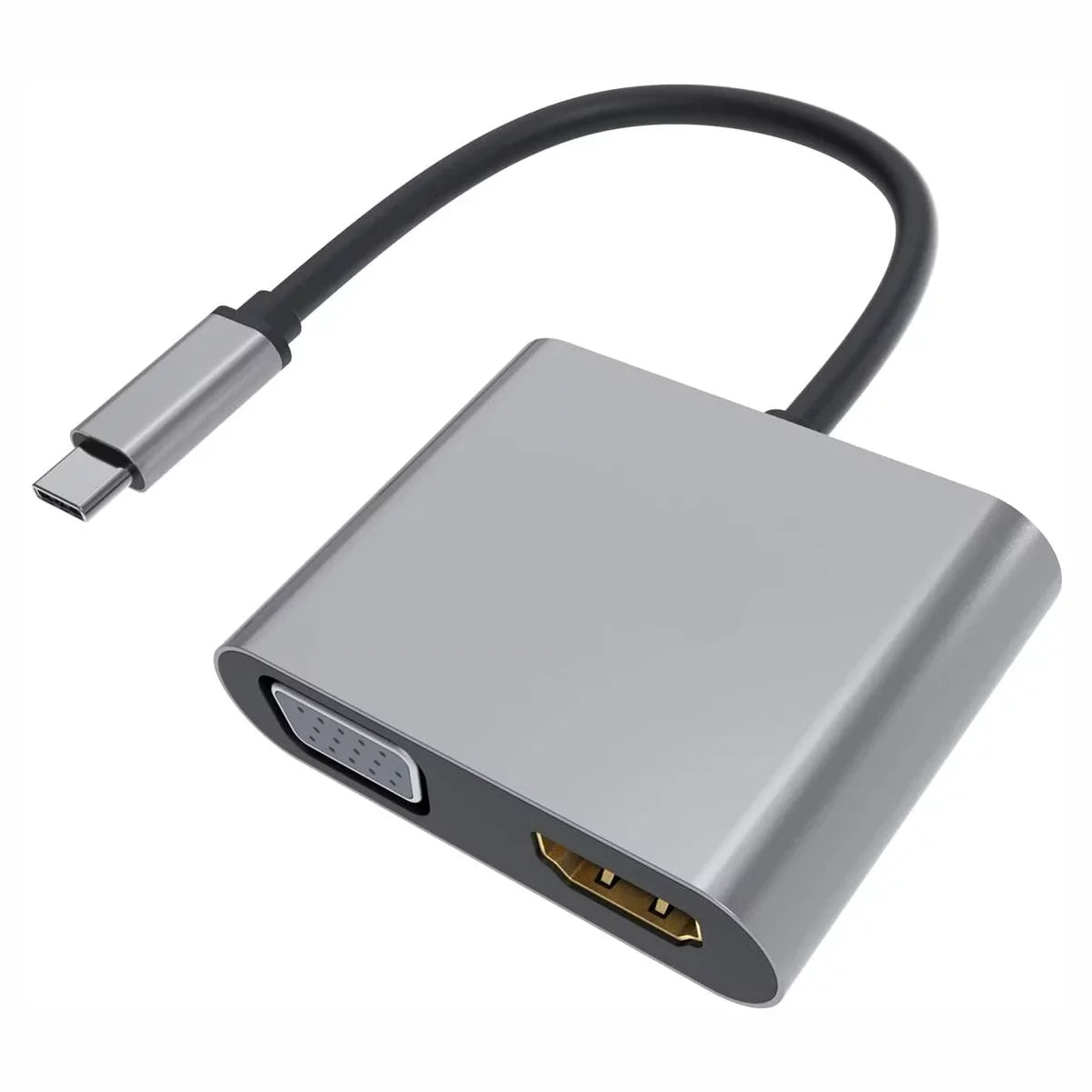 Samsung Video Adapter Converter Cable S8/S9/FE/Plus USB-C Hub for Galaxy Tab Splitter TV Tablets HDTV Video HDTV Projector to - VGA
