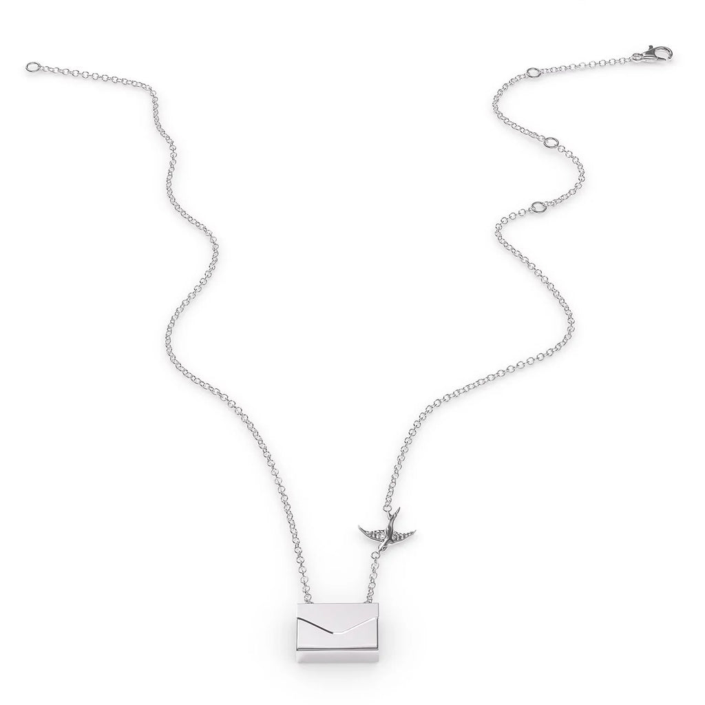Irish a Vintage Coffee style Neonblond Cocktail, in Envelope silver Necklace Locket