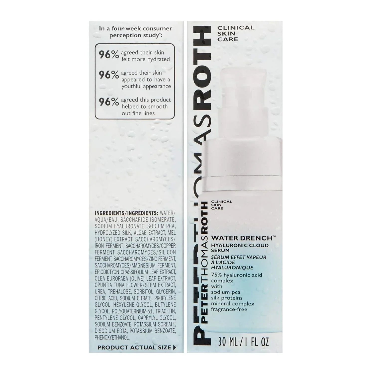 Hyaluronic and Peter Skin Aging Oily Water 1 for Drench Anti oz Serum Roth Dry Cloud Thomas