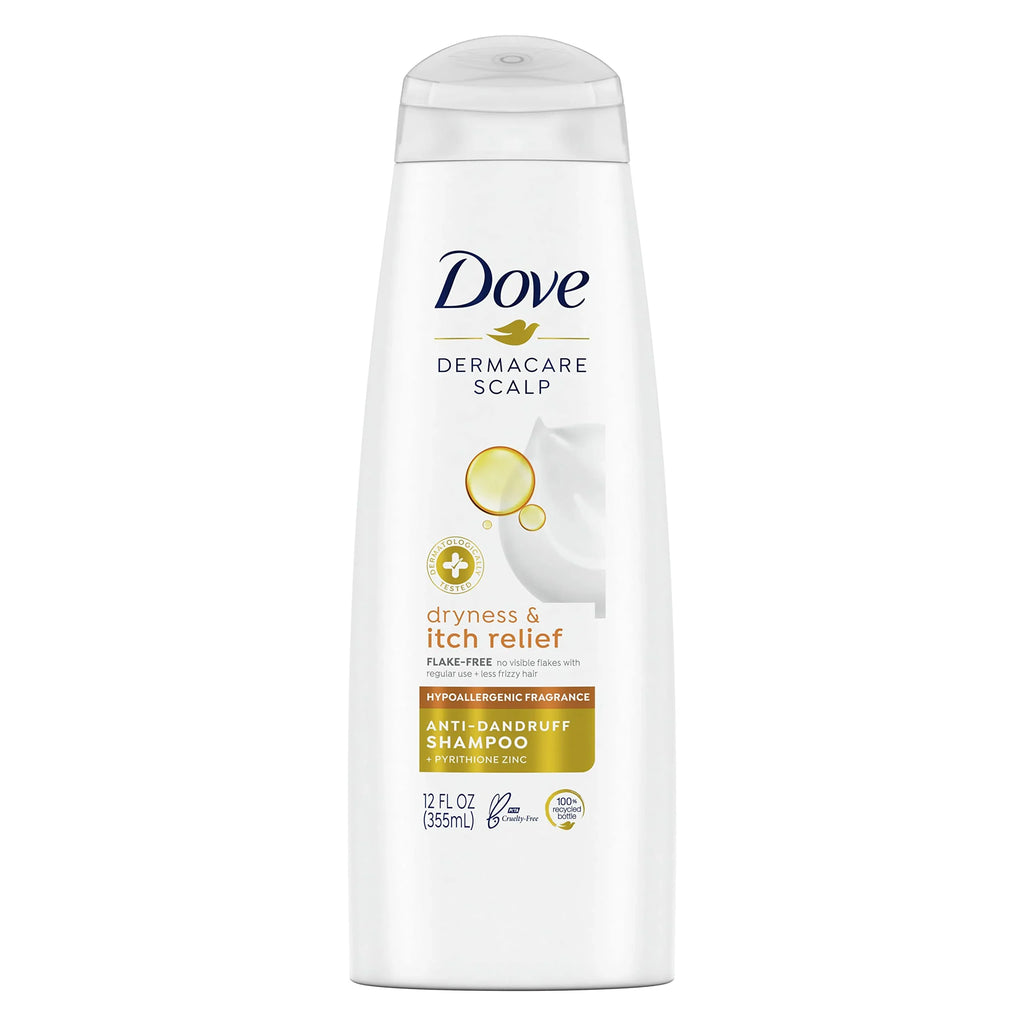 Dove Zinc Scalp 12 Itch Pyrithione And Dandruff Treatment Anti For Scalp Dermacare Count Dry Scalp 6 Dry Shampoo Oz, And Itchy With Relief Dryness