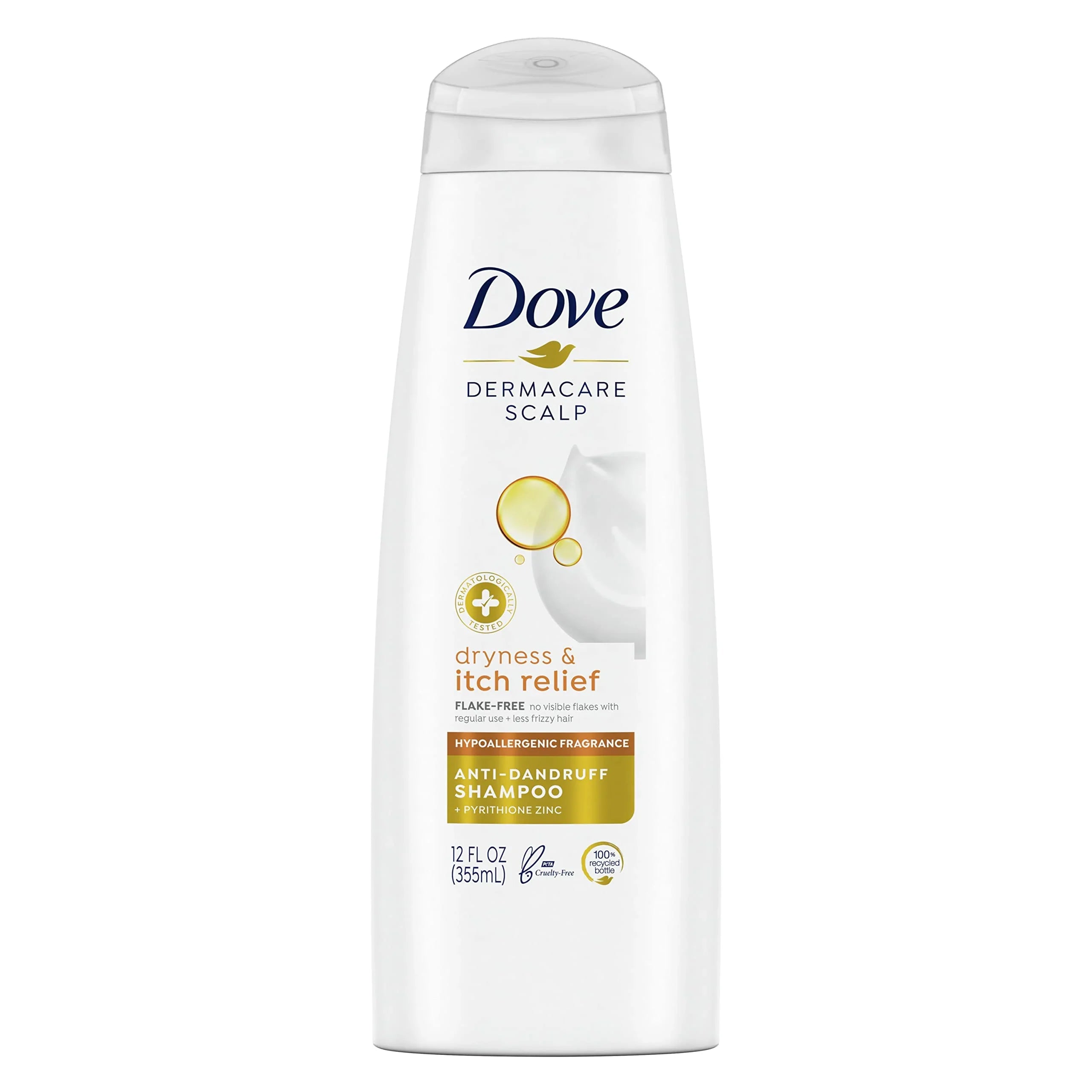 Dove Zinc Scalp 12 Itch Pyrithione And Dandruff Treatment Anti For Scalp Dermacare Count Dry Scalp 6 Dry Shampoo Oz, And Itchy With Relief Dryness