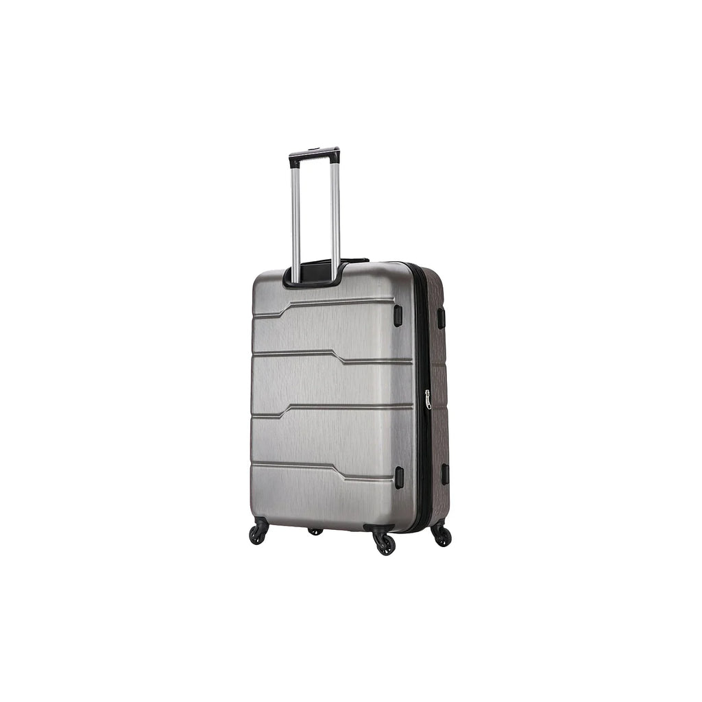 (DKROD00L-COA) Luggage Spinner RODEZ DUKAP 4-Wheel Plastic Silver Large