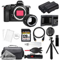 Digital Camera Mount Accessory 128GB Battery+ + Z5 II Adapter+ FTZ Extra Kit (Body) Mirrorless w/ Tripod- Nikon