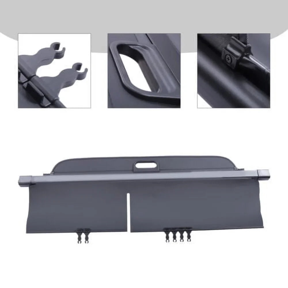 2019-2021 Cherokee For Shade Jeep Security Tonneau Cargo Cover Retractable Trunk