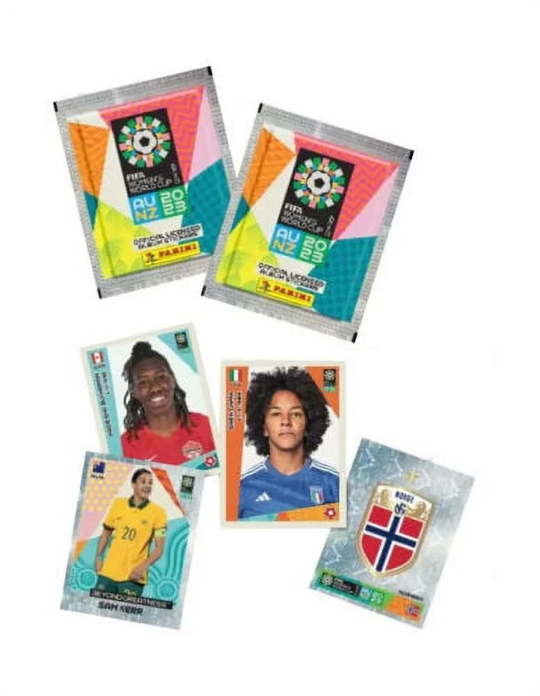 Panini Cup FIFA Stickers) 2023 Album + 25 (125 World Packs Women's