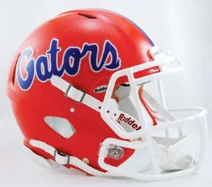 Speed Gators Full-Size Riddell Florida Authentic Helmet Football Revolution