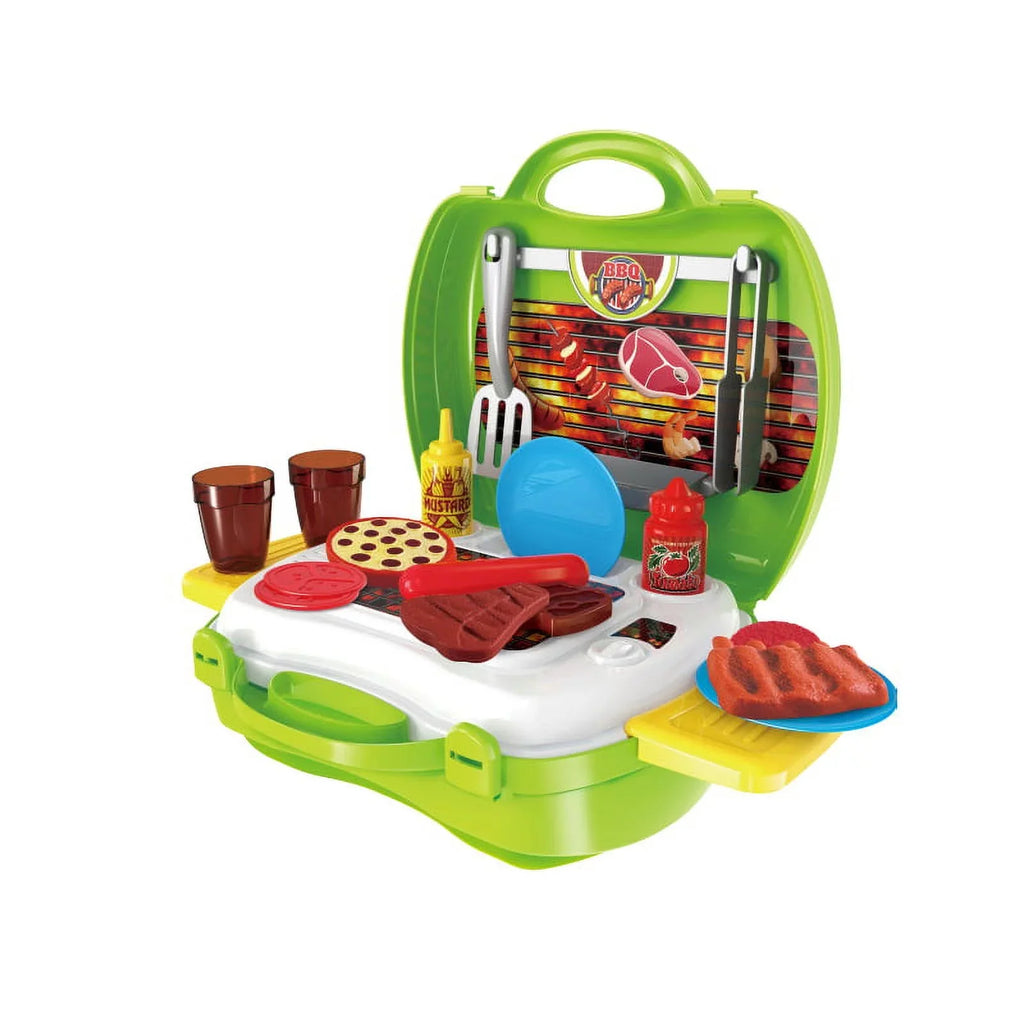 Grill BBQ Toys Kitchen For Kid Set