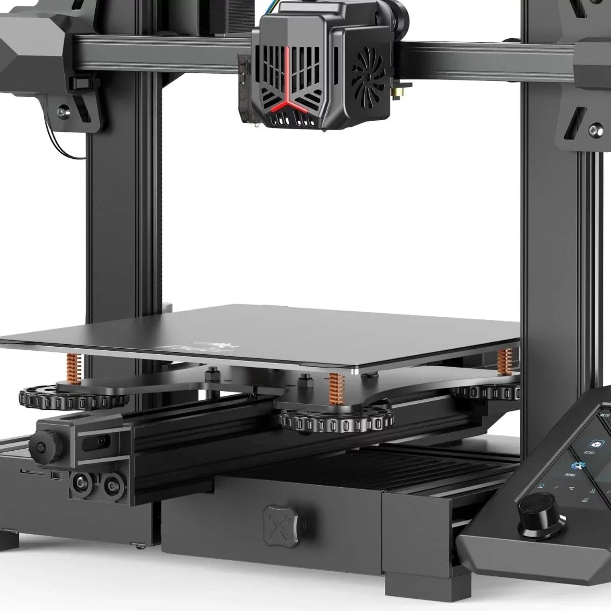 Kit, Extruder, Steel Spring 95% Creality with 220220250mm Auto-Leveling Ender Official 3 V2 Touch 3D Neo 3D Pre-Installed Printer Platform, PC Printers, CR Full-Metal