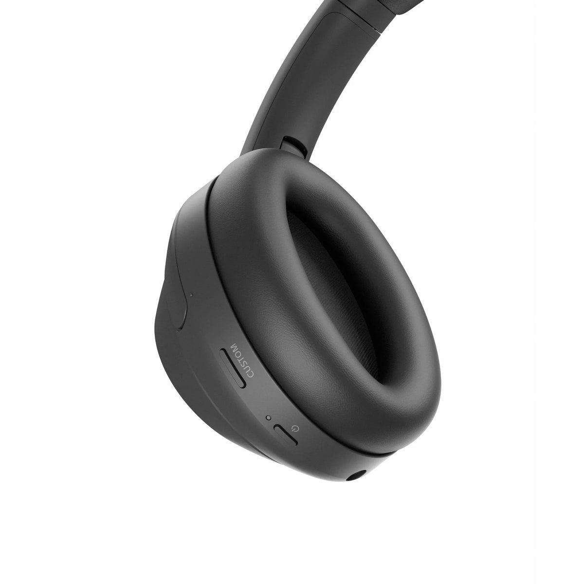 Connection WH-1000XM4 Type-C for Compact Cable, USB Wireless - Headphones Carry Plug Cloth Cable, Sony In-Flight Over-Ear Includes: Case & Microfiber Use, Noise-Canceling Adapter (Black) Cleaning