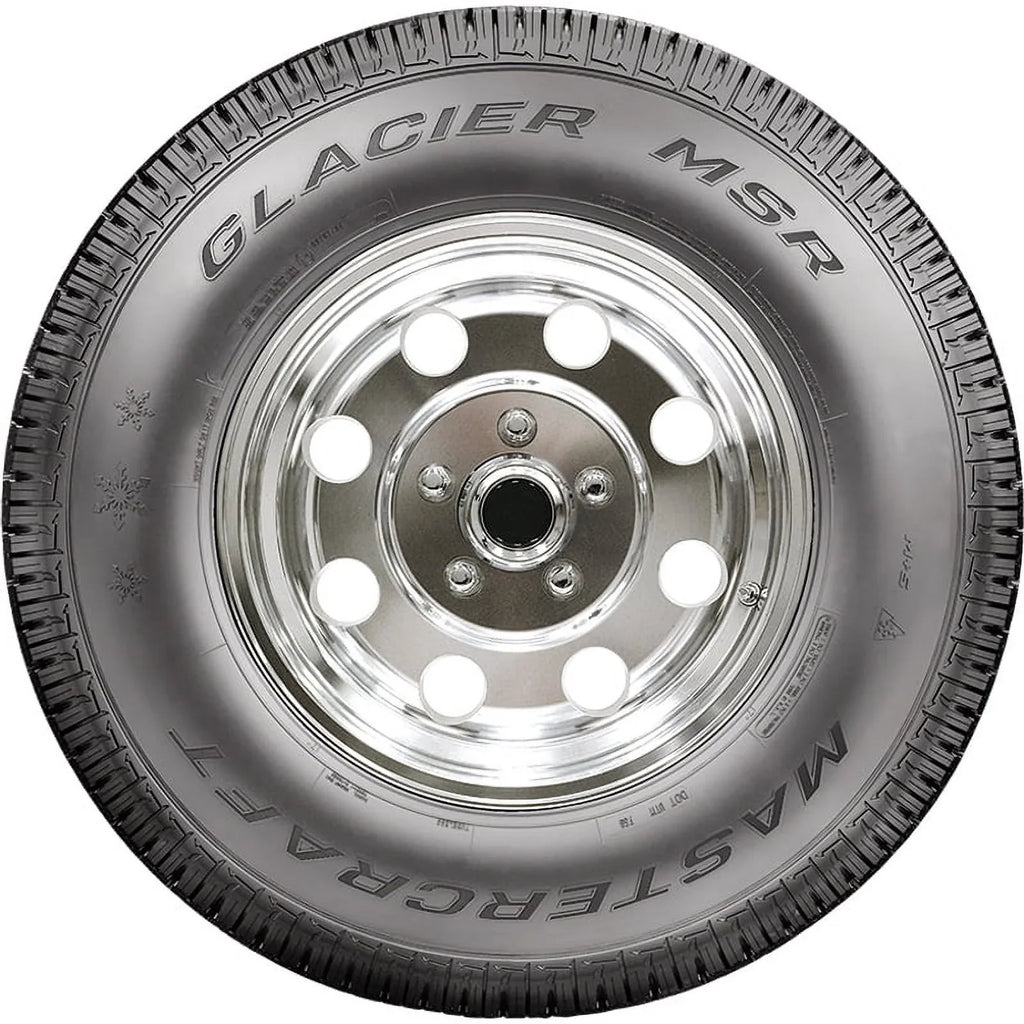 Glacier 255/70R17 MSR Mastercraft Tire 112T Truck Winter Light