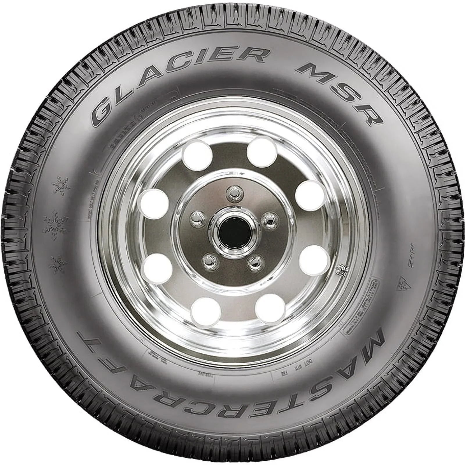 Mastercraft Tire MSR E 123R LT275/65R18 Glacier Winter Truck Light
