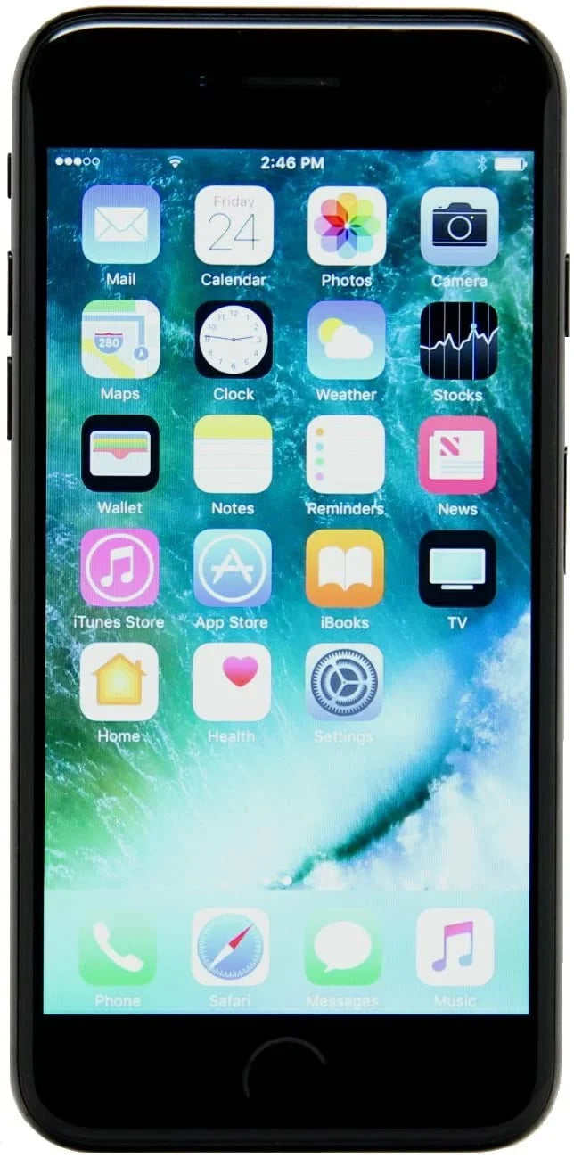 7 MQTT2LL/A APPLE Restored UNLOCKED IPHONE BLACK - JET (Refurbished) 32GB