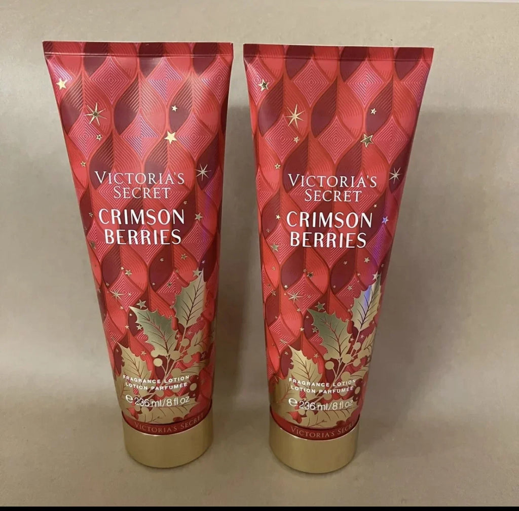 Body Berries Lotion Victoria's Pack Crimson 8 each oz 2 Secret fl
