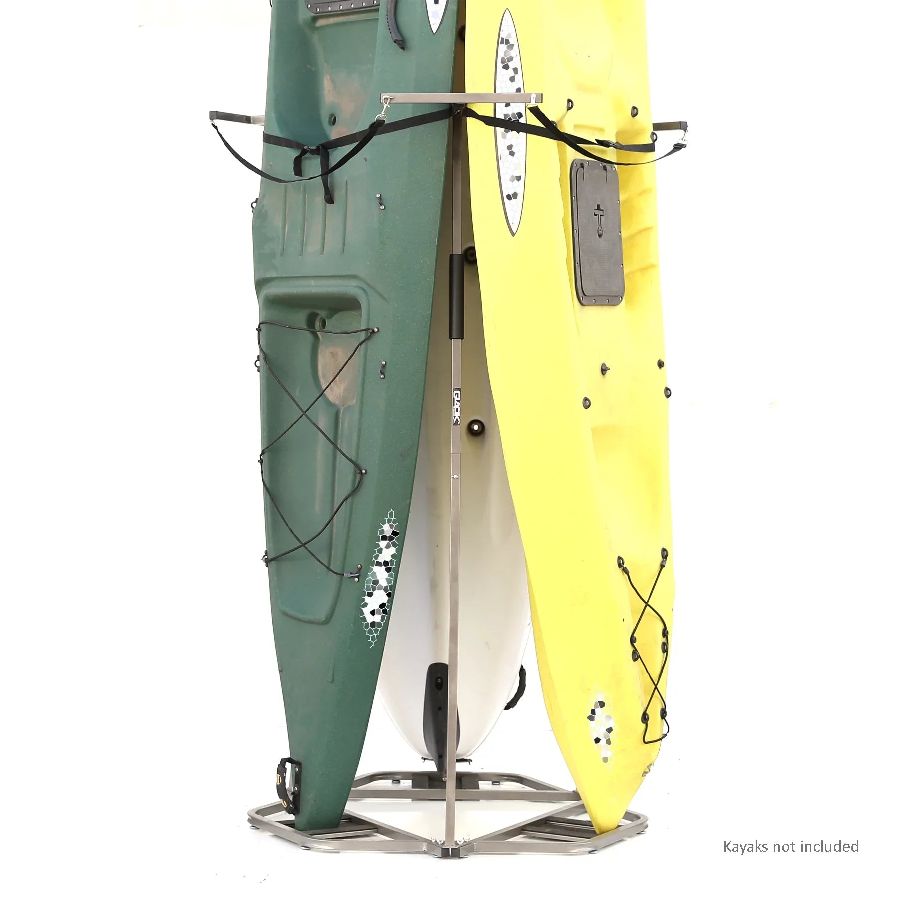 in. 3 27.5 Rack Boards, Kayak Grey for Vertical Glacik Paddle & SUP Storage
