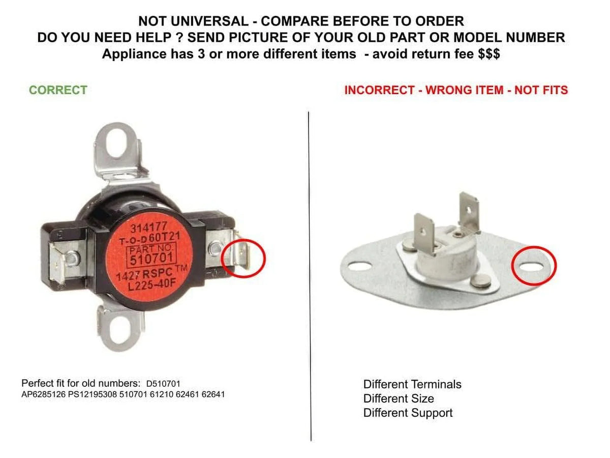 D510701 Thermostat CKD5360 PRO Red Limit SOLUTIONS GLOB