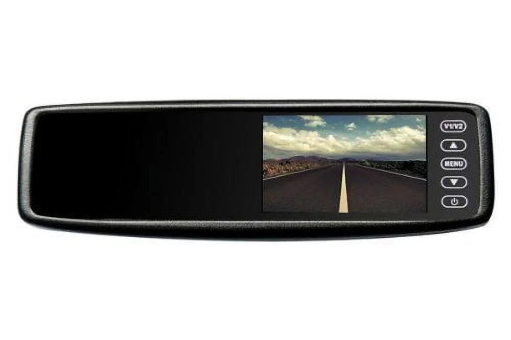 4.3" Camera up Mirror w/Bluetooth & Back