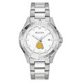 Stainless Steel Sport Albany Bulova Classic State Golden Silver Watch Rams Men's