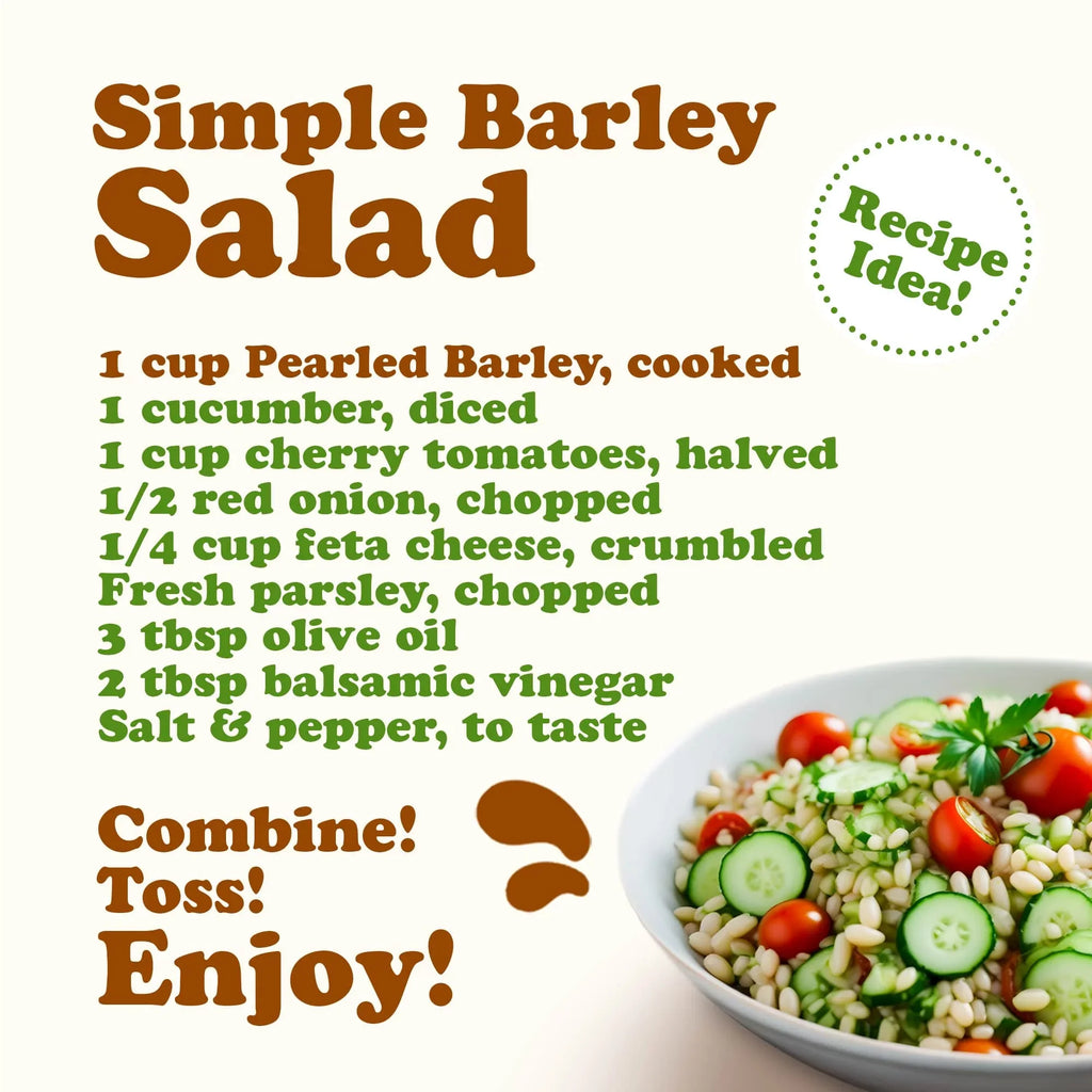 to Food Kosher 5 Pearled Pounds, Live, Barley,