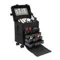 Make Up Rolling Wheels Trolley, Trolley, Suitcase Cosmetic Case, with Makeup Makeup Case Suitcase Cosmetic