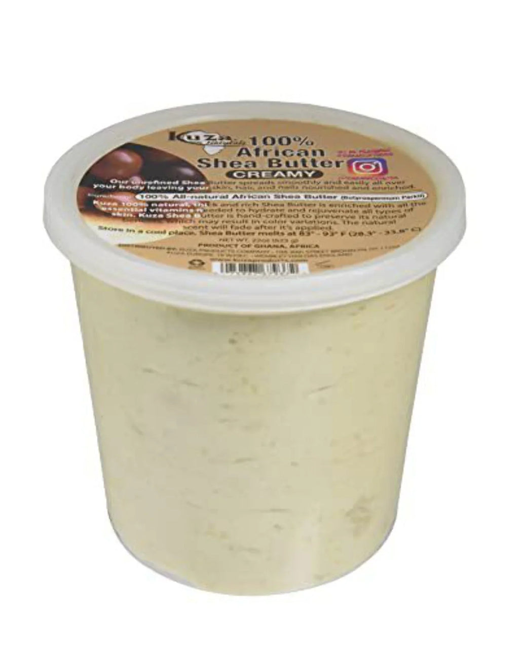 Kuza African Creamy) with Borututu 100% White Shea Pure (22 Ounce, Butter