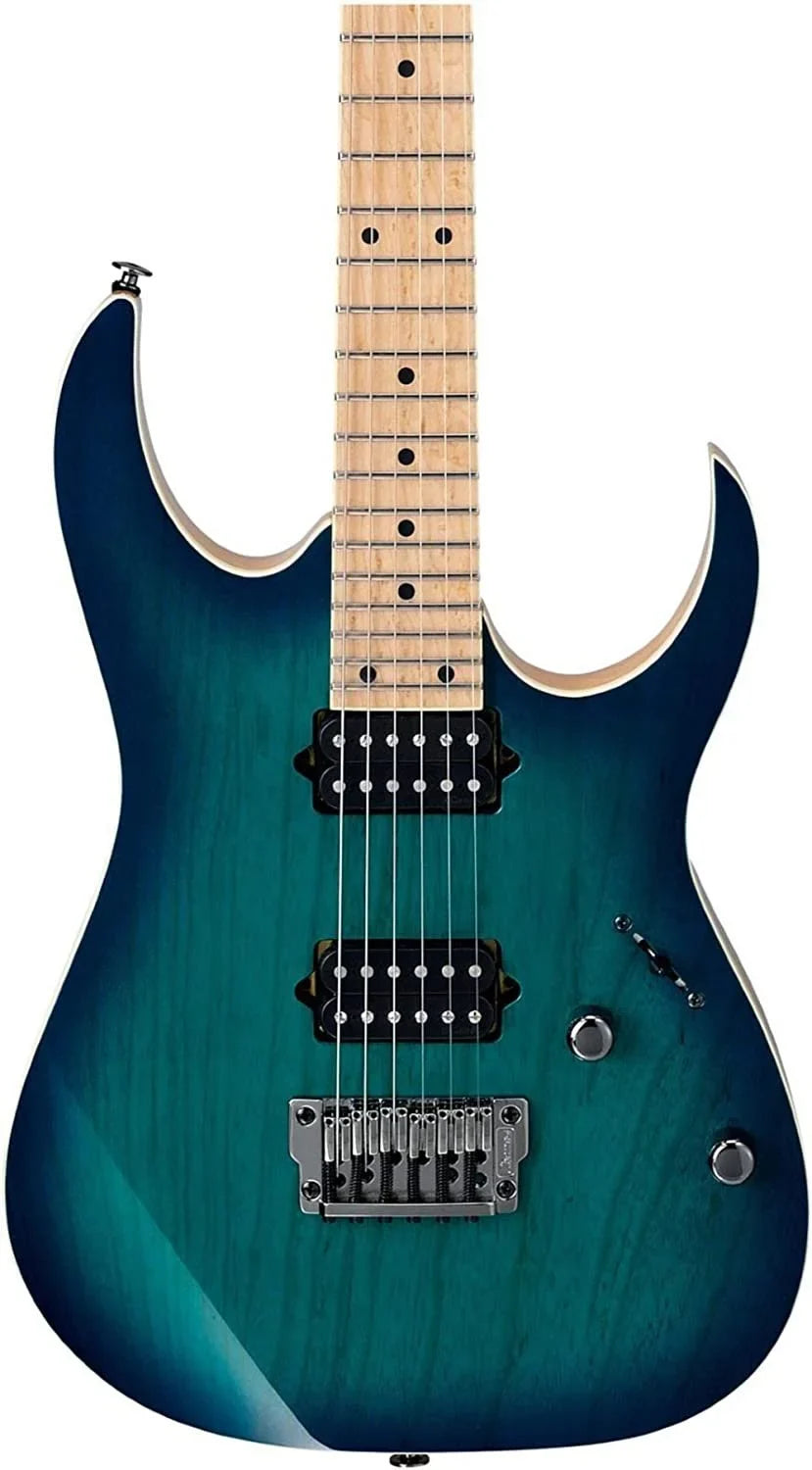 Electric Green Series RG RG652AHMFX Ibanez Burst Guitar Prestige Nebula 6-String