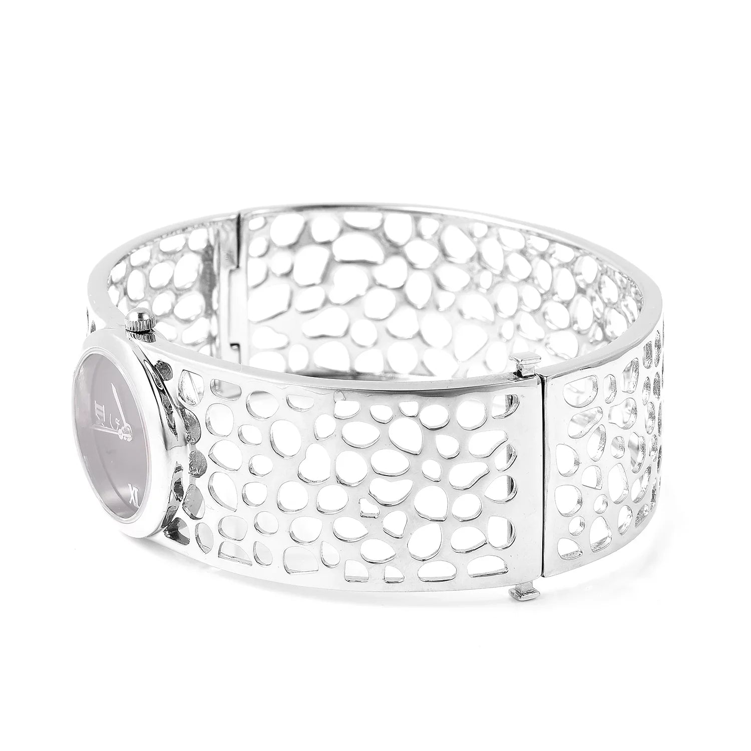 Galley Back Swiss Rachel Bracelet Movement Bangle 7.5 Watch Silver in