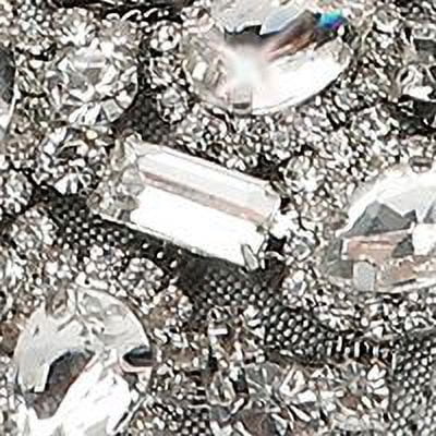 Buckle Rhinestone Toe Silver Block 7 Sandals Heel BADGLEY Shoes Womens Dress Strap Metallic MISCHKA Round Toe