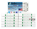 or 10x24x2 - - USA. Filter - 2" Furnace Air Filter 10 Glasfloss (Pack 12) or AC Home Air Office MERV - HVAC of Pleated Air - Made Filter The - In