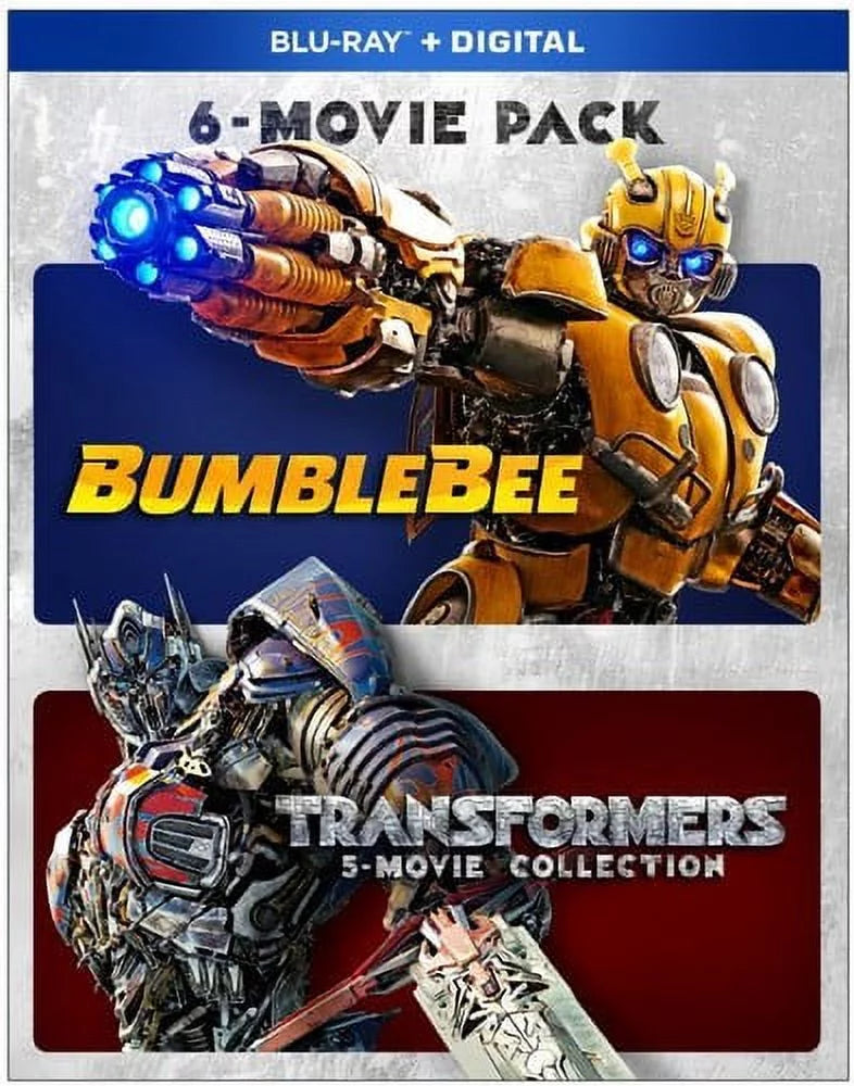 6-Movie Transformers (Blu-ray) and Pack Bumblebee