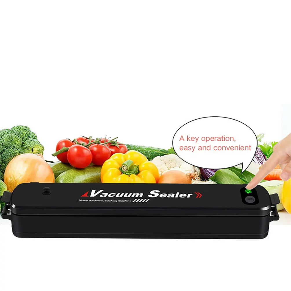 Machine Household -Fitbest 15 Air Vacuum Preservation Automatic Sealer Vacuum Bags, with Sealing Food Sealer System Black for