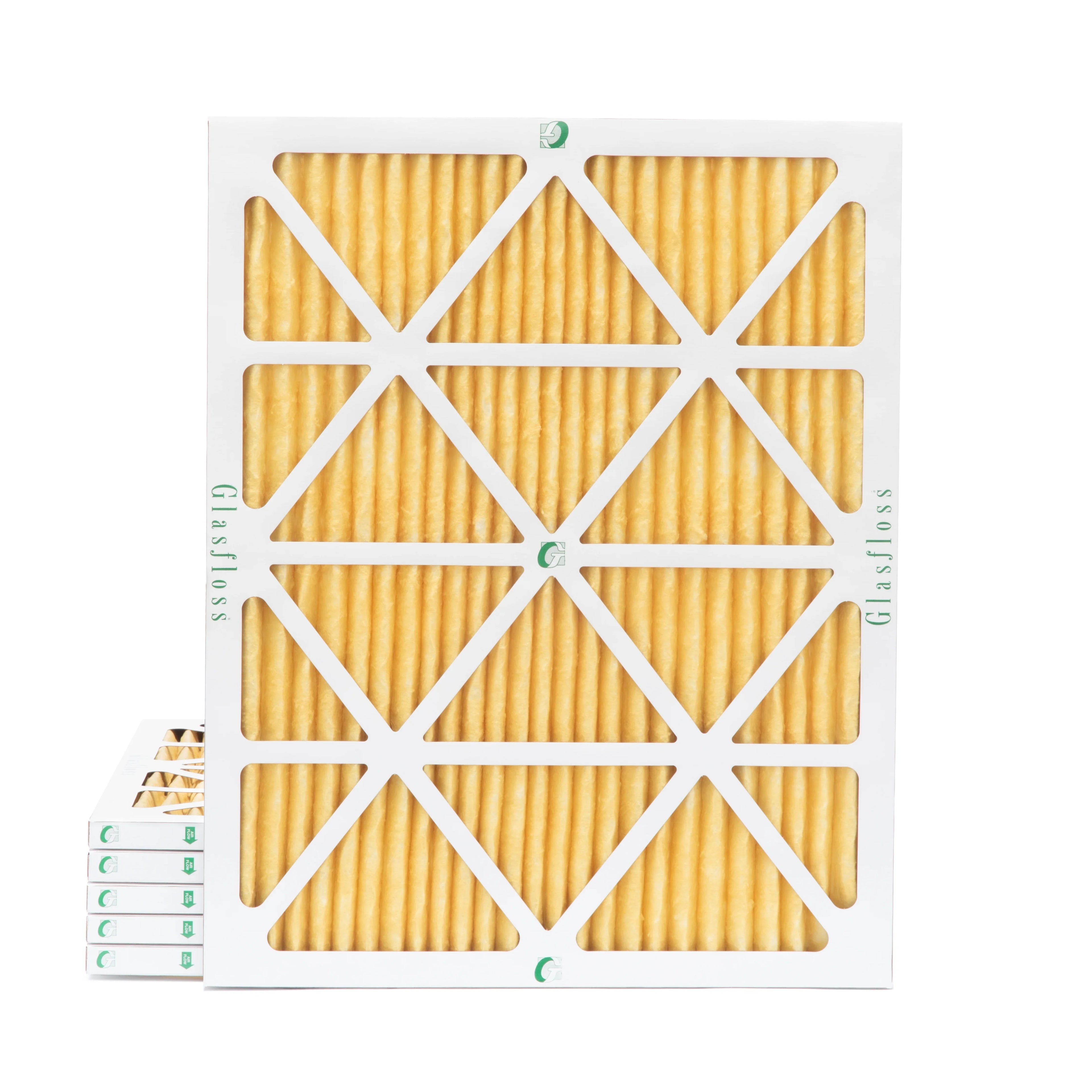 21-7/8 x Glasfloss. 7/8 Actual of 20x22x1 11 Air by 6 Pack 19-1/2 x Pleated Filters Size: MERV