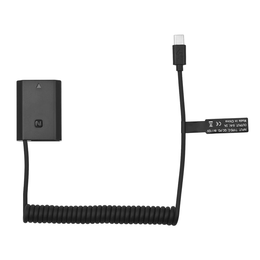 Adapter Replacement Sony A9II Battery A9 Cable Coupler Dummy A9S Andoer A6600 NP-FZ100 for Spring Cameras A7III Alpha Type-C A9R with A7SIII USB A7RIV A7C USB-C A7RIII