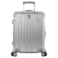 Expandable, Spinner System Combination Telescopic Heys Carry-On Luggage 21-Inch Lock, Handle TSA with Wheels Xtrak Silver Lightweight,