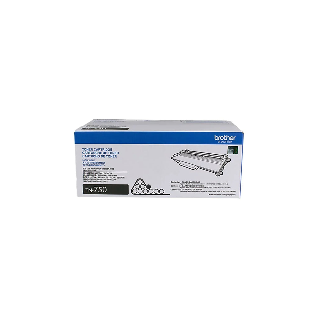 High-yield Printer TN7502PK Genuine Cartridge, Toner Brother Black