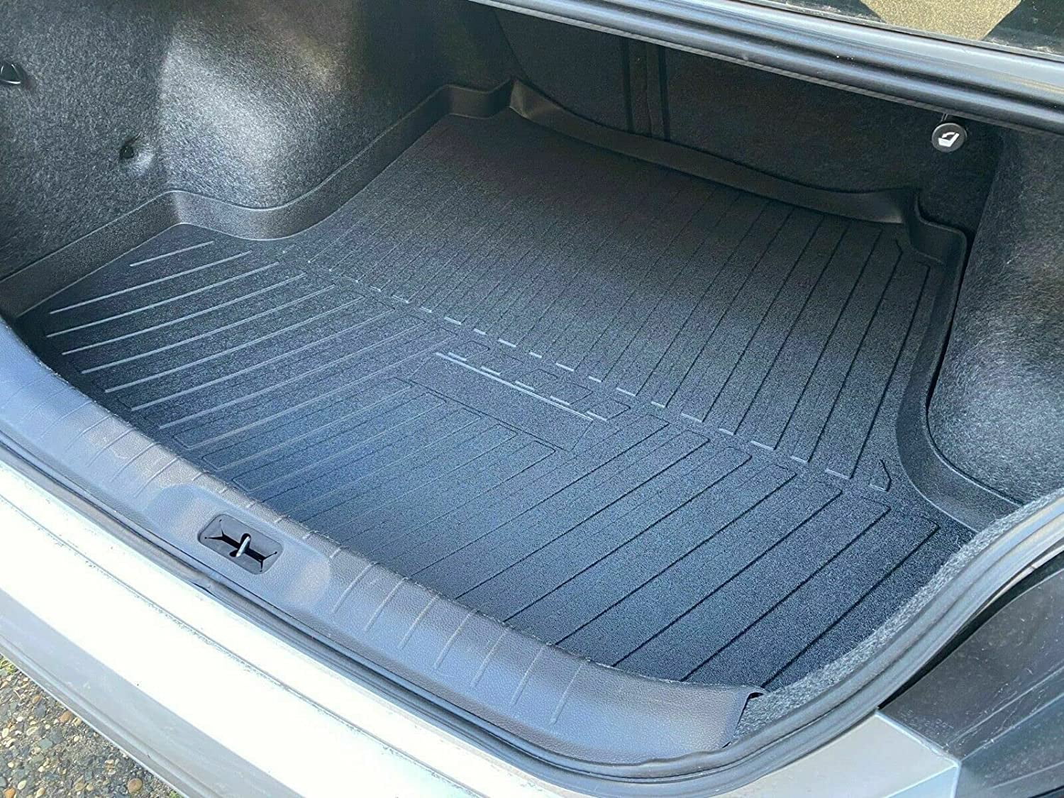 with Nissan Easy 2013-2023 – – Weather-Resistant Rubber Lip Pre-Cut Trunk for – Install Cars – for Mat Liner Raised Trunk Cargo Non-Slip Trunk EACCESSORIES Laser EA – Mat Altima Mats Car to Design