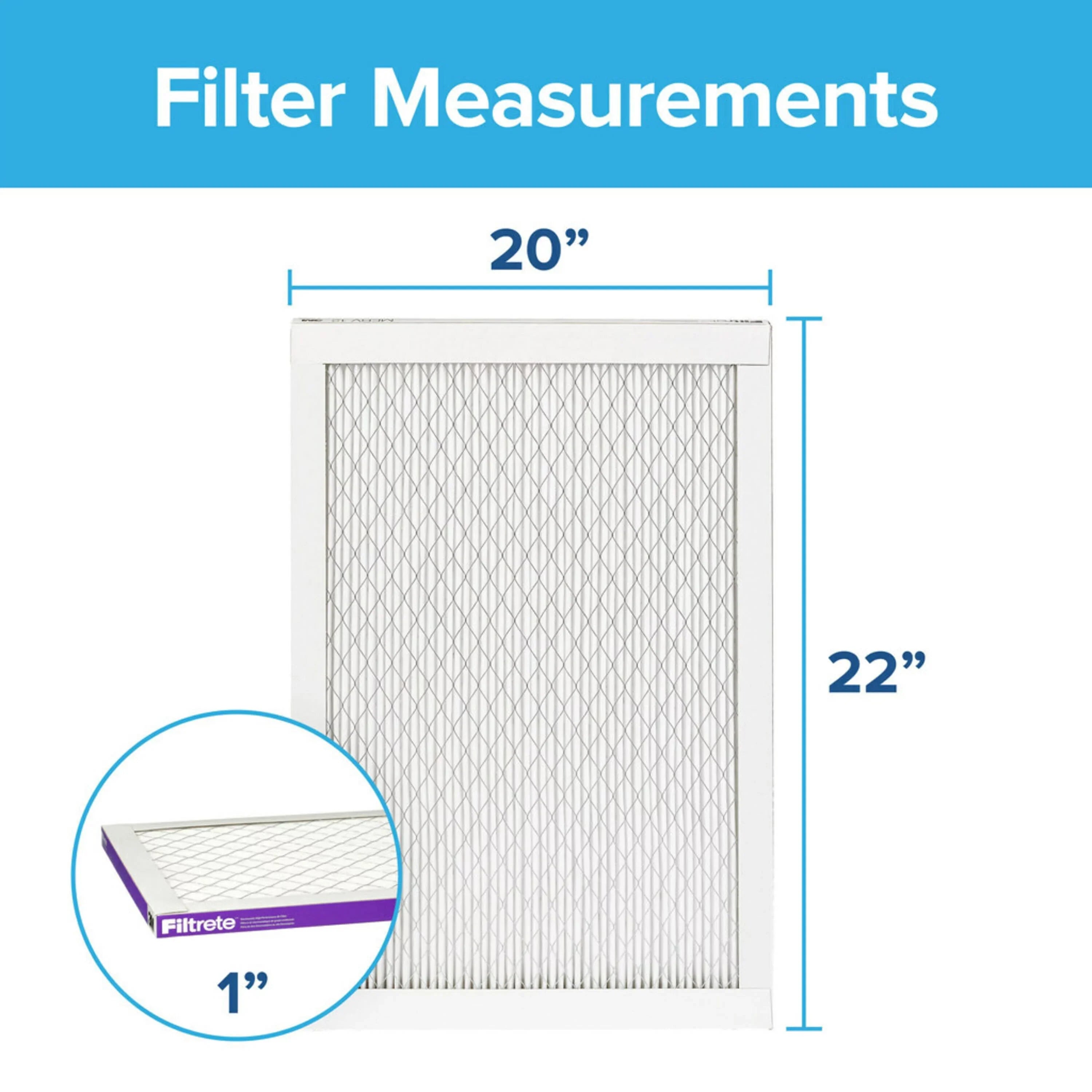 3M, by Air Filters Reduction Allergen Captures 1500 4 Bacteria, Viruses, HVAC Furnace Filter, 12, Allergens, Filtrete MPR, Advanced MERV 20x22x1,
